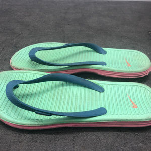 Nike Girl's Aqua Blue Flip-Flop Shoes Size 3Y